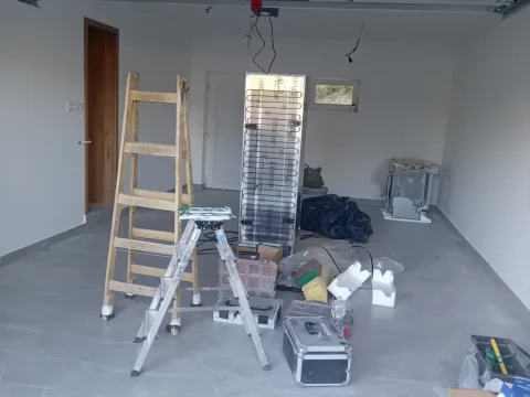 Felújítás utáni villamos ellenőrzés.
